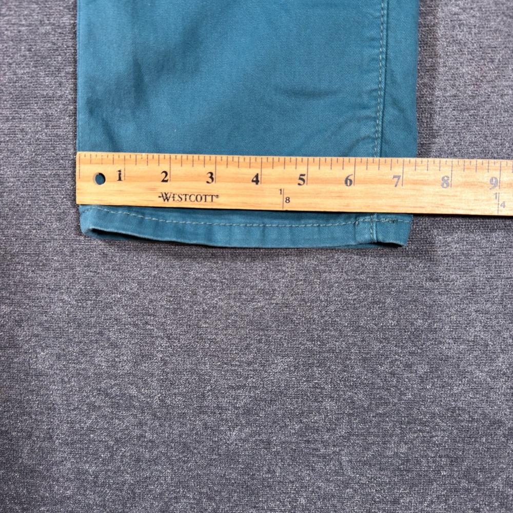 Pilcro and the Letterpress Pants NO. 31 Womens 34x30 Blue Chino Straight Leg - Picture 9 of 10